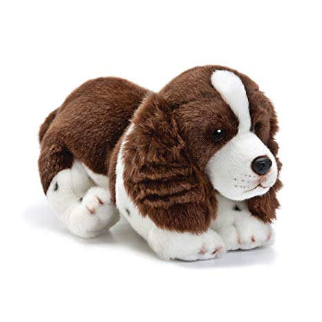 Playful Large Springer Spaniel Dog Children's Plush Stuffed Animal Toy